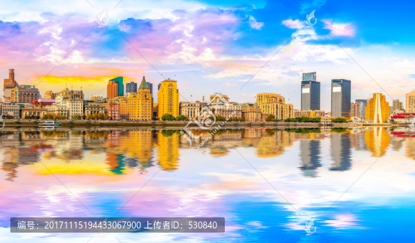 上海外灘全景大畫幅