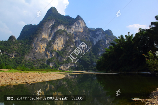 漓江九馬畫山