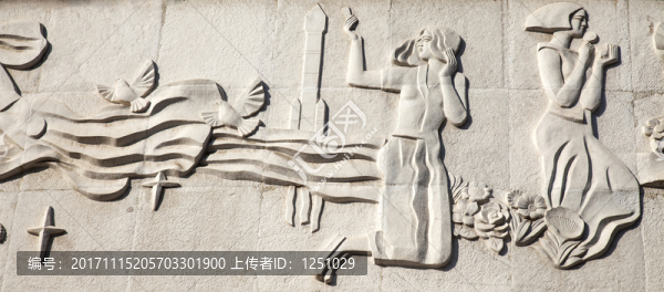 女性主題浮雕6