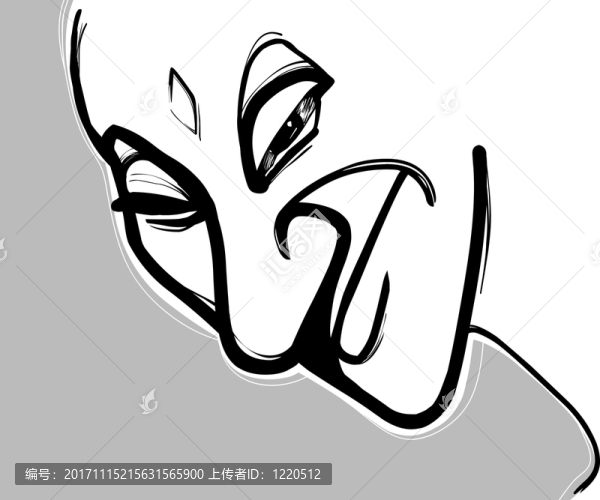 笑