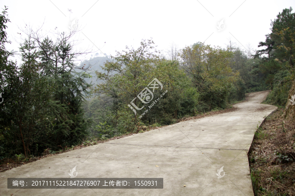 山間小路