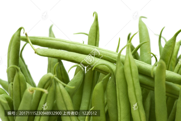 新鮮的青豆