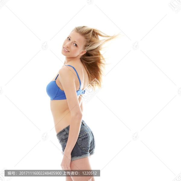 藍色