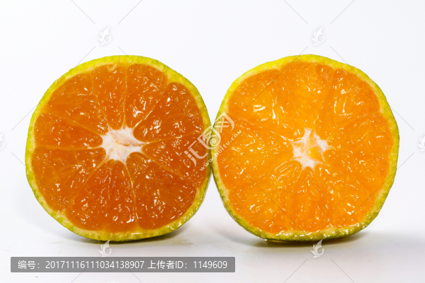 橙子切面