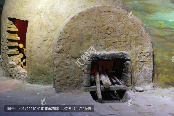 陶器燒制土窯