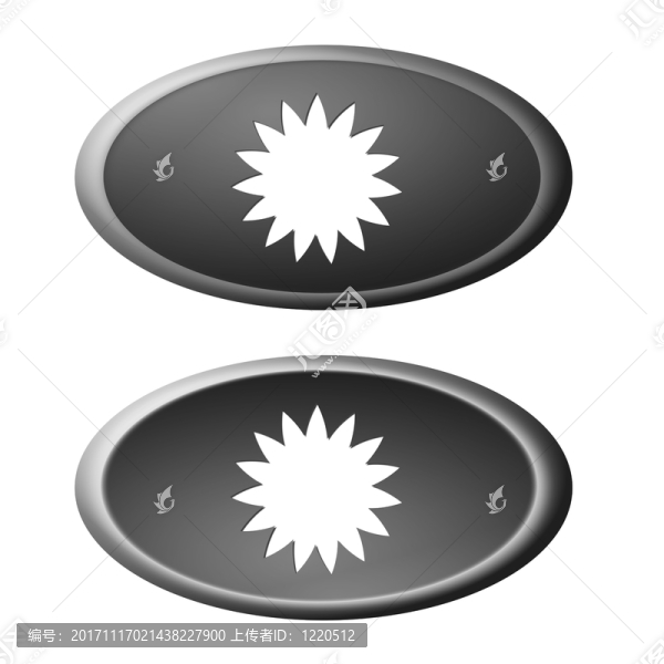 太陽按鈕