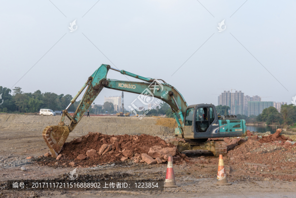 道路施工現(xiàn)場
