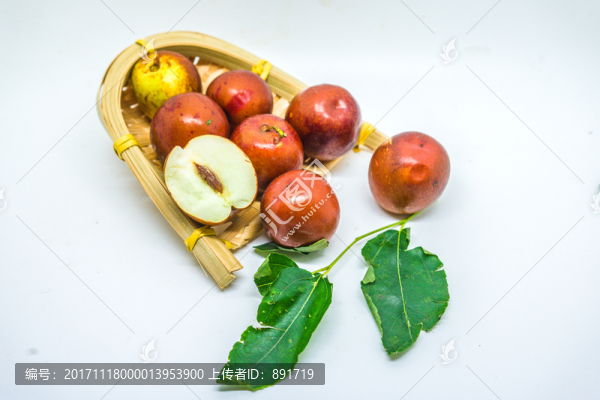 冬棗大棗,水果素材,進(jìn)補(bǔ)食材