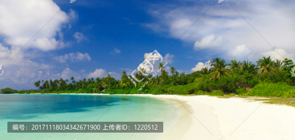 海灘全景