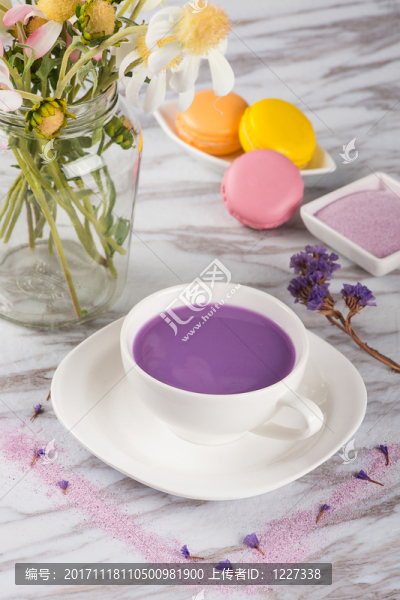 紫薯奶茶