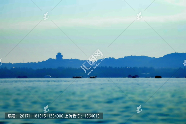 湖光山色