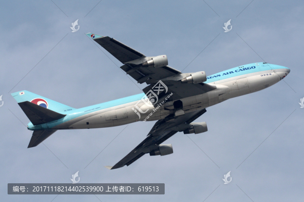 大韓航空,飛機,起飛