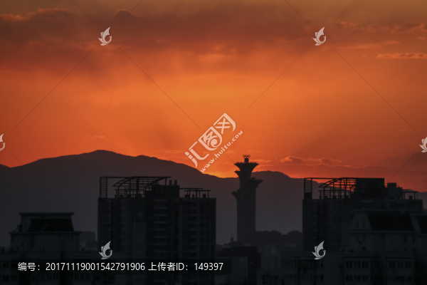 城市晚景