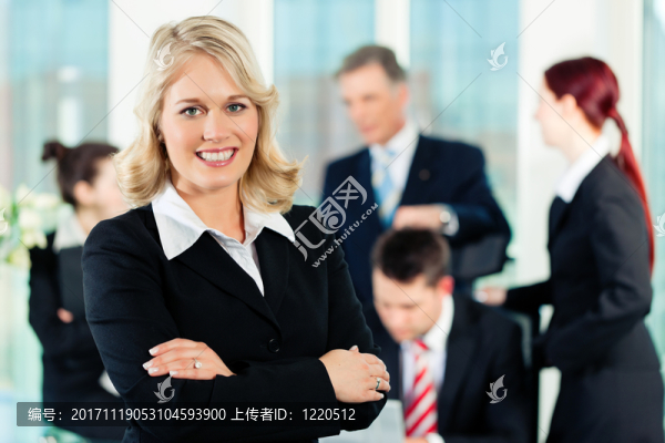 商業(yè),-,在辦公室會議