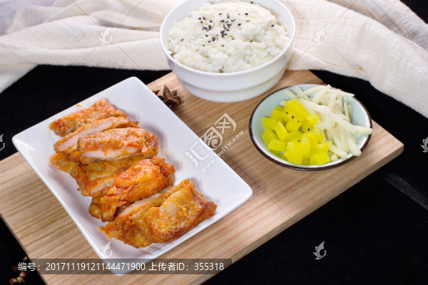 雞排,雞肉,雞扒,炸雞,美食