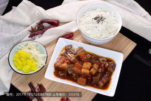 紅燒肉飯,蓋飯,美食,快餐