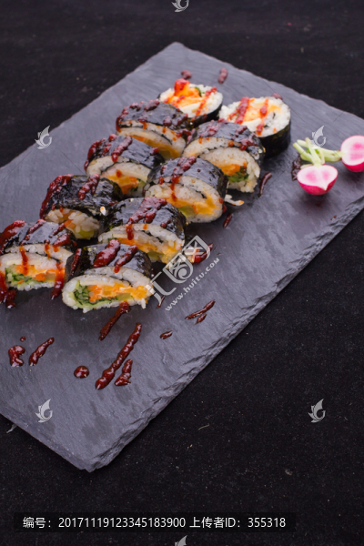 壽司,包飯,飯團(tuán),海鮮,日本