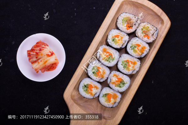 壽司,包飯,飯團(tuán),海鮮,日本