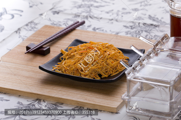 拌豆腐皮,豆腐絲,涼菜,豆皮