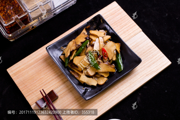 醬姜片,拌菜