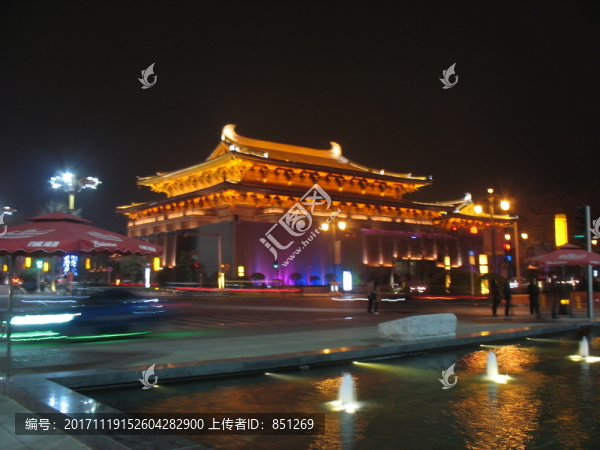 曲江夜景
