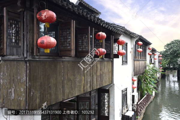 蘇州山塘街的古民居