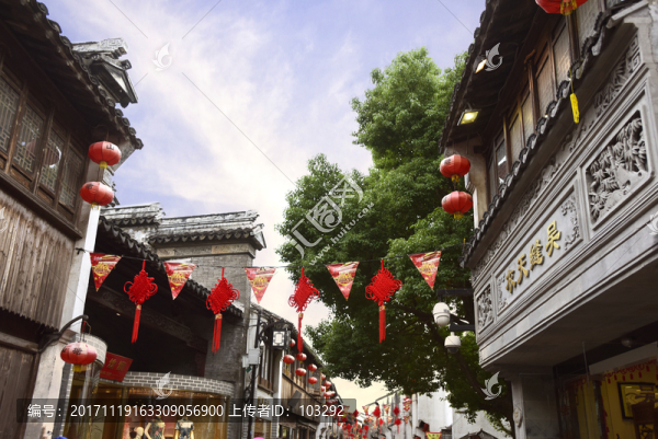 蘇州山塘街的古建筑