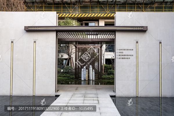 樣板房展示廳門口