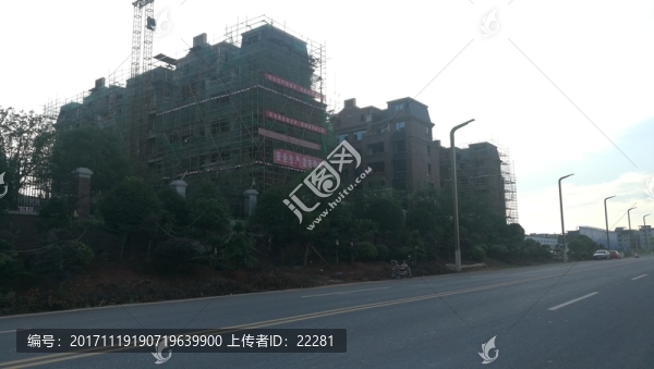 建設(shè)中的小產(chǎn)權(quán)房樓盤