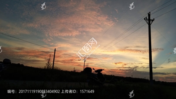 晚霞