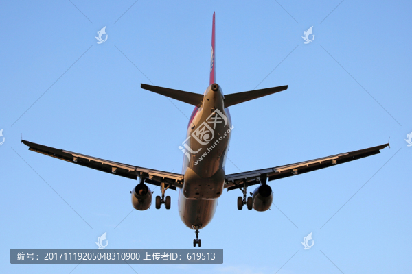 四川航空,飛機,降落