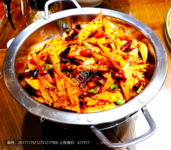 香辣土豆片