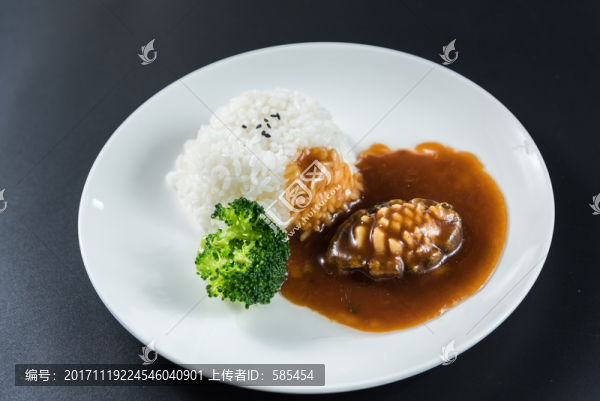 鮑魚撈飯