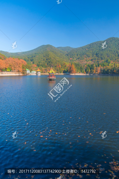 廬山蘆林湖秋色