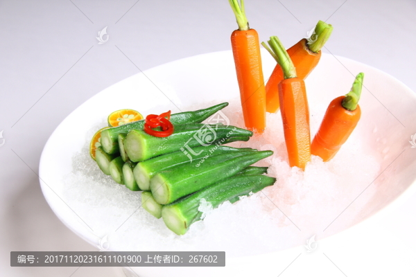 冰鎮(zhèn)秋葵