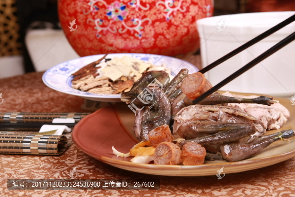 燉夜游鶴