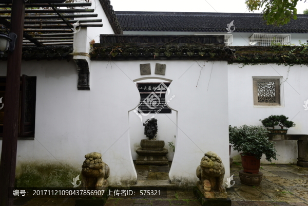 江南園林門