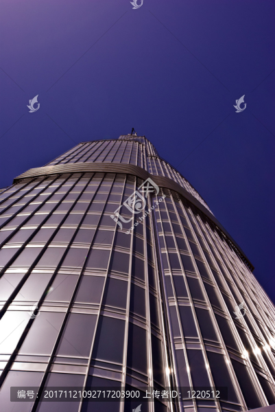 從迪拜的burj,khalifa視圖