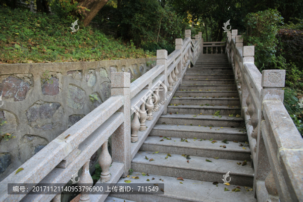公園石階