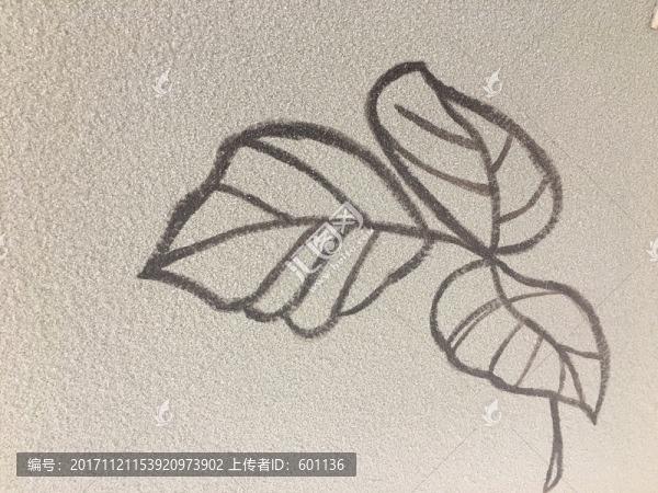 噴砂背景墻涂鴉裝飾