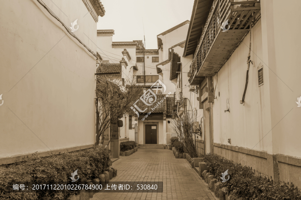 秦淮河烏衣巷老建筑
