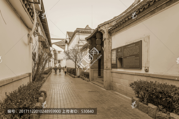 秦淮河烏衣巷老建筑