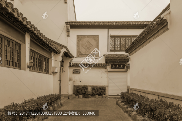 秦淮河烏衣巷老建筑