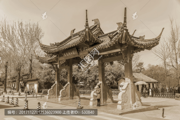 南京夫子廟老建筑