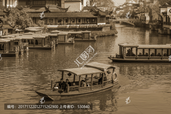 南京秦淮河老建筑