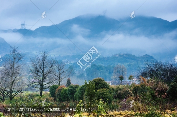 山村早春