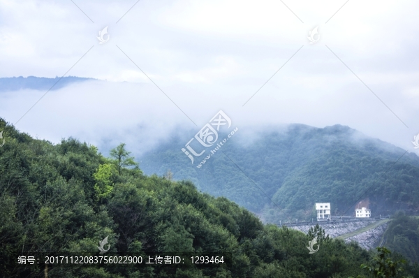 霧色山野