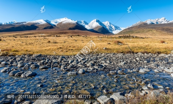 四川德格雀兒山雪山