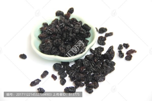 黑色干果葡萄干