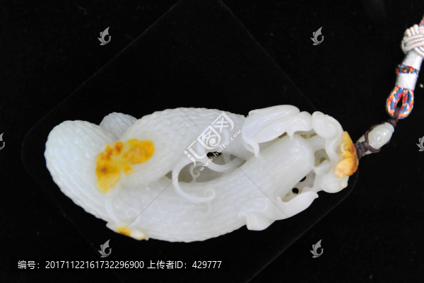 玉雕苦瓜,苦瓜藤葉